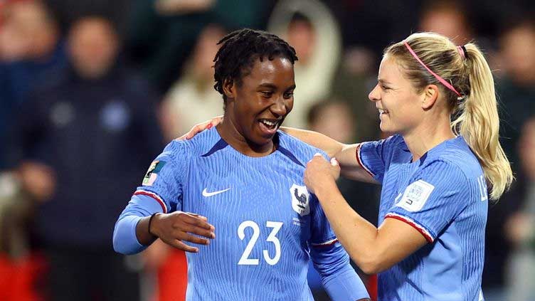 Le Sommer scores brace in France's 4-0 last-16 win over Morocco