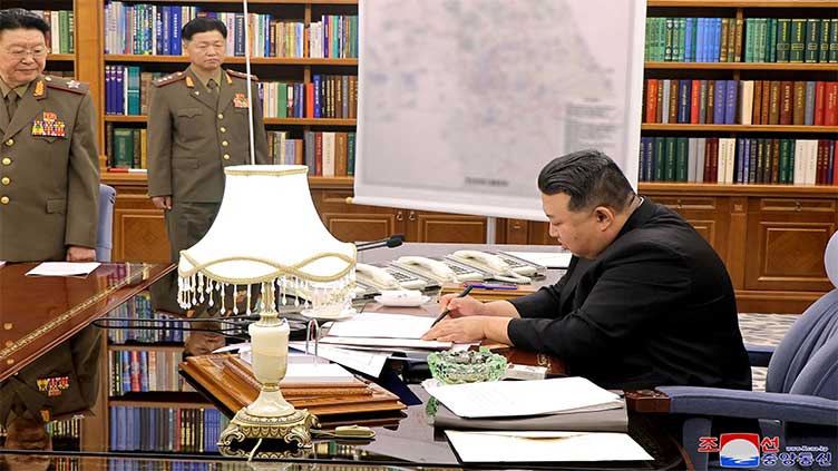 North Korea's Kim dismisses top general, calls for war preparations