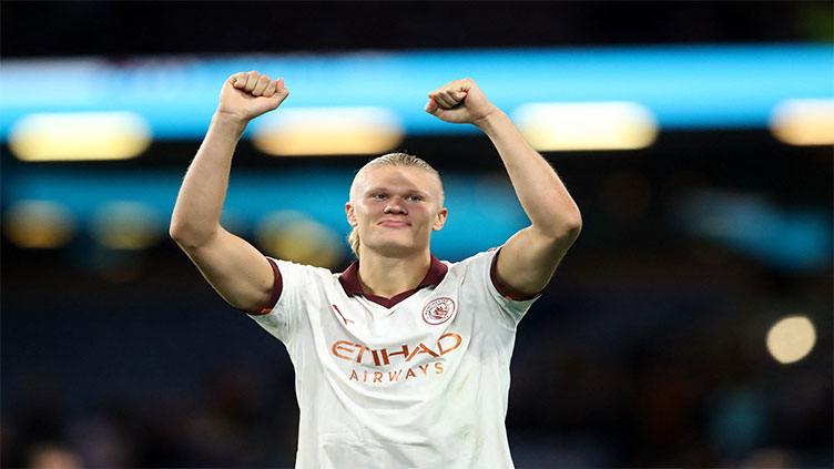 Haaland back in the groove with double as Man City win at Burnley