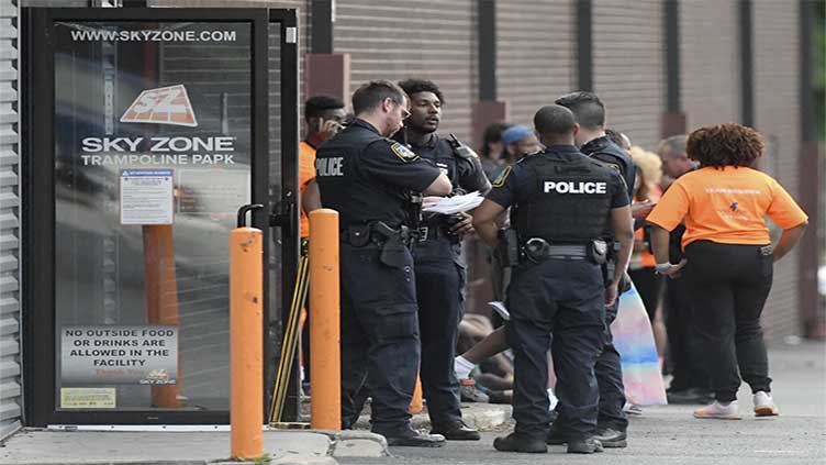 The man shot inside a Maryland trampoline park has died, police say
