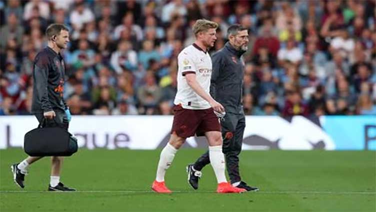 Man City's De Bruyne to miss UEFA Super Cup with injury