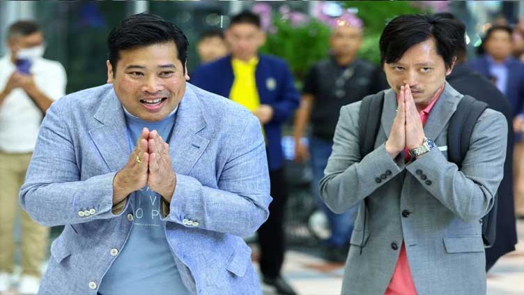 Thai king's sons wind up surprise first visit home in 27 years