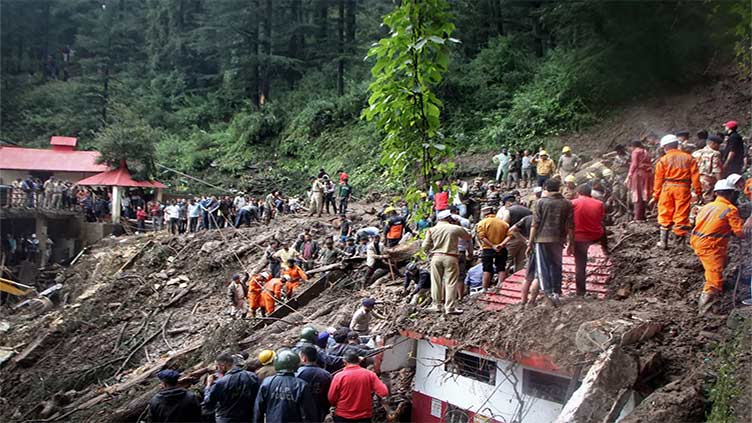 Death toll rises to 65 in Indian floods, landslides amid search for missing