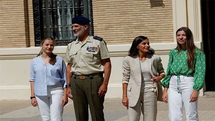 Spain's Princess Leonor starts military academy with 'excitement and nerves'