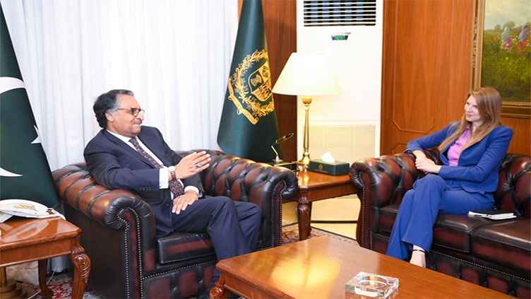 British High Commissioner calls on Jalil Abbas Jilani