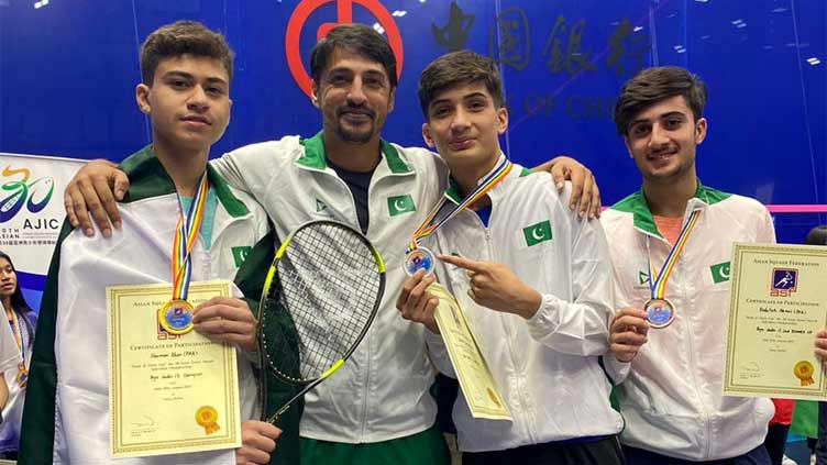 Pakistan win Asian Junior Squash Under-13 title