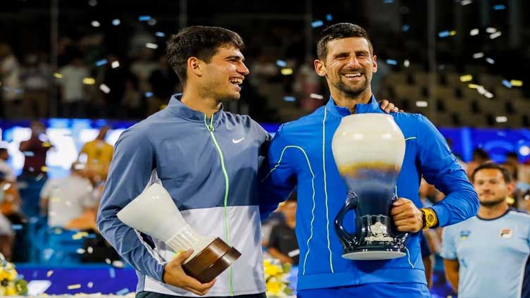 Playing Alcaraz reminds me of Nadal, says Djokovic