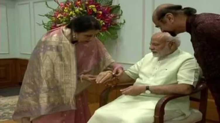 Indian PM Modi's Pakistani sister to tie him rakhi on Raksha Bandhan