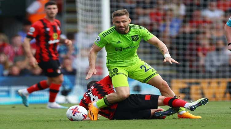 Man Utd's Shaw out for 'number of weeks' with muscle injury