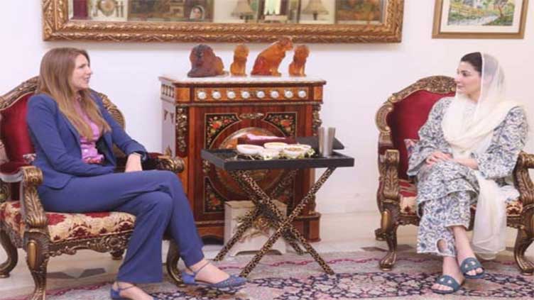 UK diplomat meets Maryam 