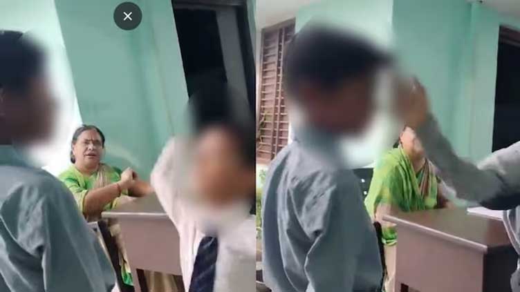 Uproar as teacher asks kids to slap Muslim student in India's UP