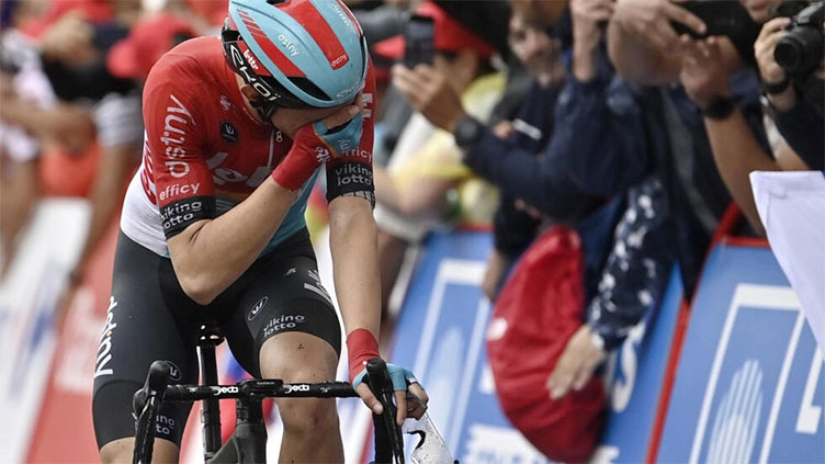 Kron grabs emotional Vuelta stage win for 'heartbroken' team