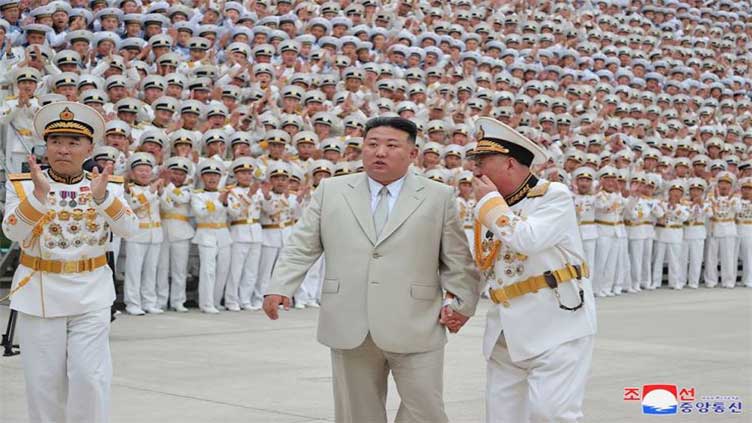 North Korea's Kim calls for strengthening naval forces -KCNA