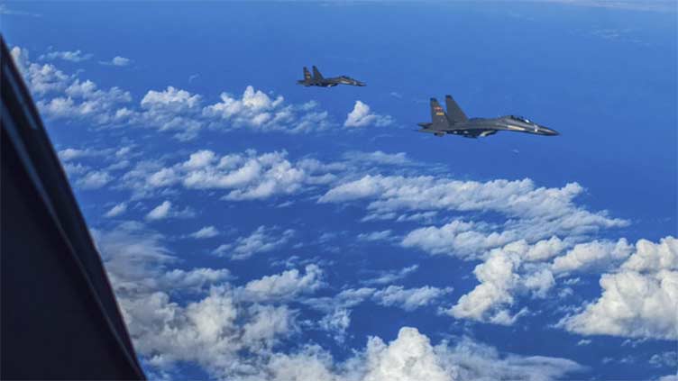 Taiwan says seven Chinese military aircraft crossed Taiwan Strait median line