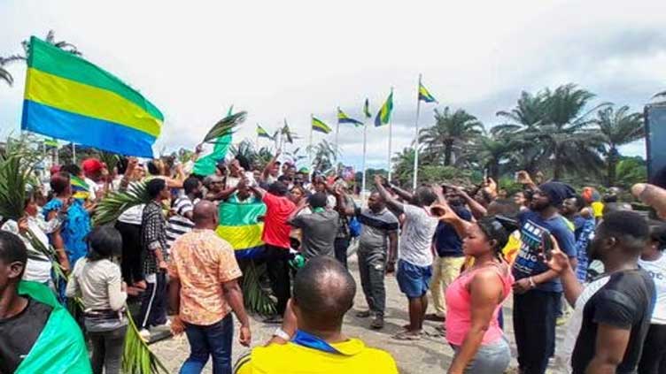 Reaction to Gabon army officers announcing coup