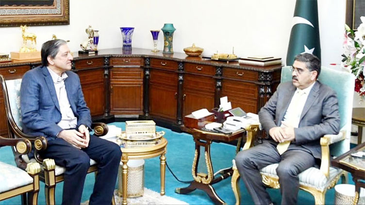 Senator Mandviwala calls on caretaker PM