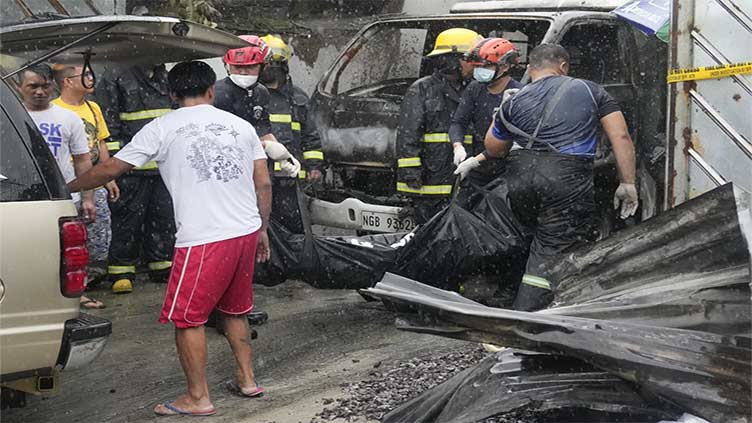 At least 15 burnt to death in Philippine factory fire