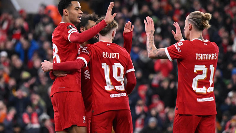 Liverpool power into Europa League last 16, Brighton reach knockouts