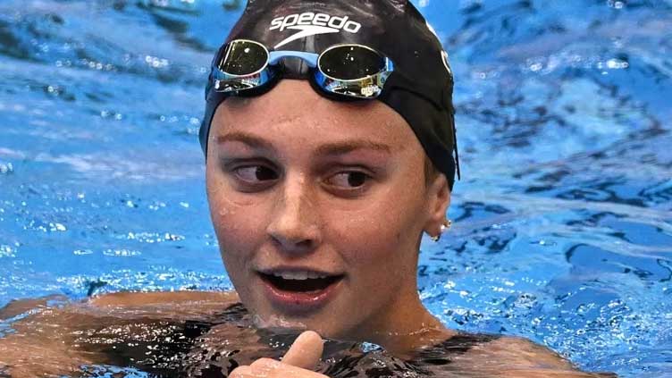 McIntosh topples Ledecky in US Open 400m free