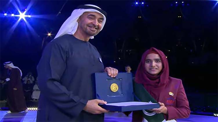 Two Kashmiri girls bask in glory at COP28 event