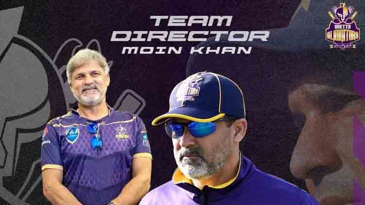 Moin Khan appointed team director of Quetta Gladiators