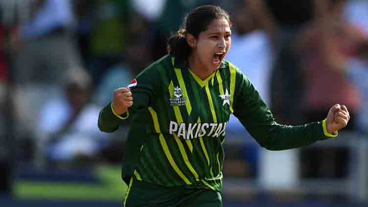 Pakistan's Sadia Iqbal nominated for ICC Women's Player of the Month award