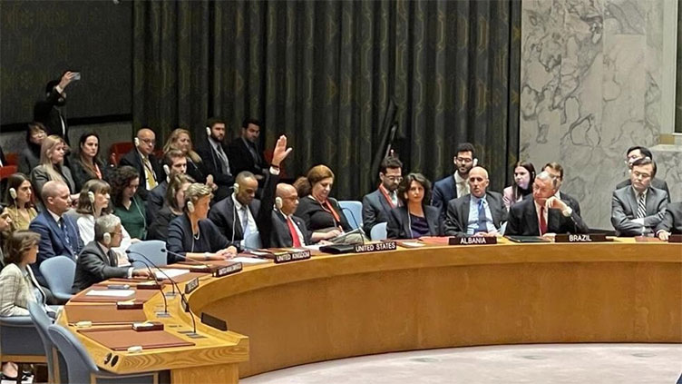Us Vetoes Un Security Council Resolution Demanding Humanitarian Ceasefire In Gaza World