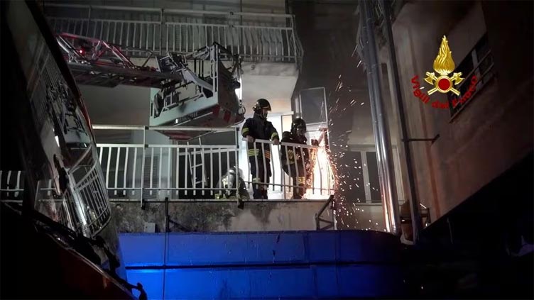 Three die in Italian hospital fire