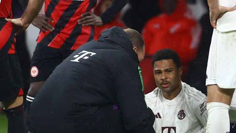 Bayern's Gnabry sidelined by tendon injury