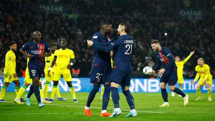 PSG get hard-fought 2-1 win over Nantes to extend lead in Ligue 1