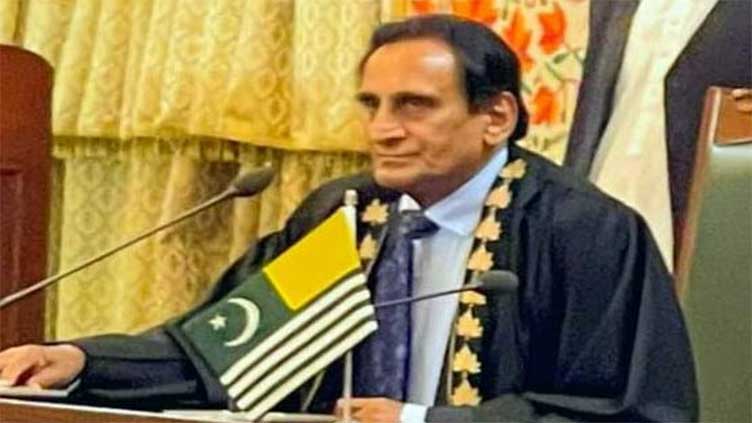 AJK assembly speaker seeks Pakistan's role against India SC verdict on occupied Kashmir 