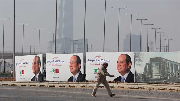 Egypt's Sisi cruises towards victory in subdued election