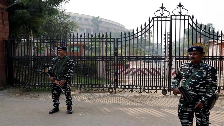 India police file terrorism charges against four over parliament security breach