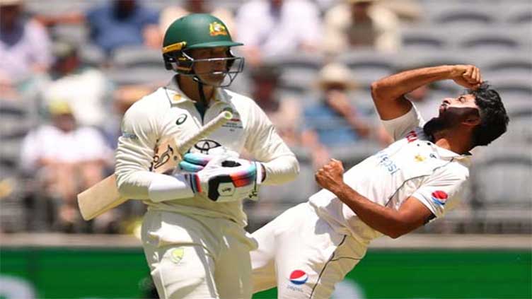 First Test: Debutant Aamer Jamal bags six scalps as Australia bowled out for 487