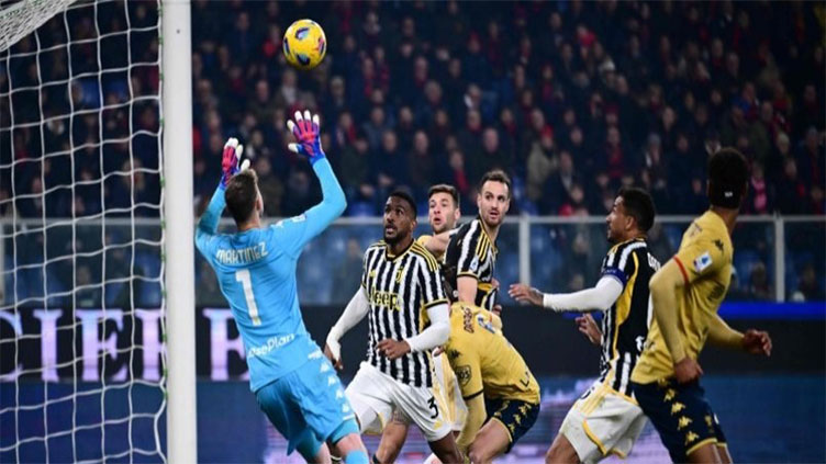 Juventus miss chance to go top with 1-1 draw at Genoa