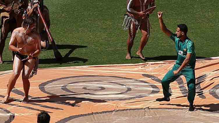 Hasan Ali showcases dancing prowess in Australia's unique ceremony