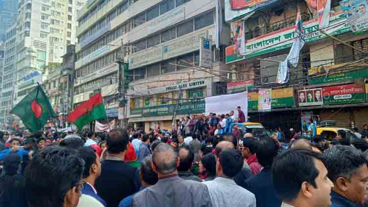 Tens of thousands attend Bangladesh opposition rally calling for government to resign