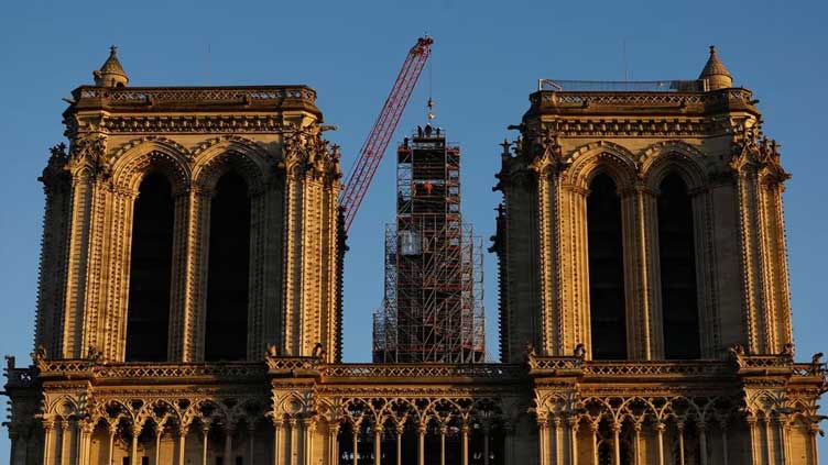 Notre-Dame rooster back on Paris cathedral's spire