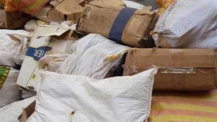 Non-customs paid goods seized in Karachi operation