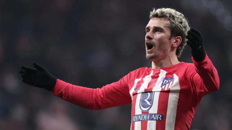 Griezmann ties Aragones goals record in Atletico draw