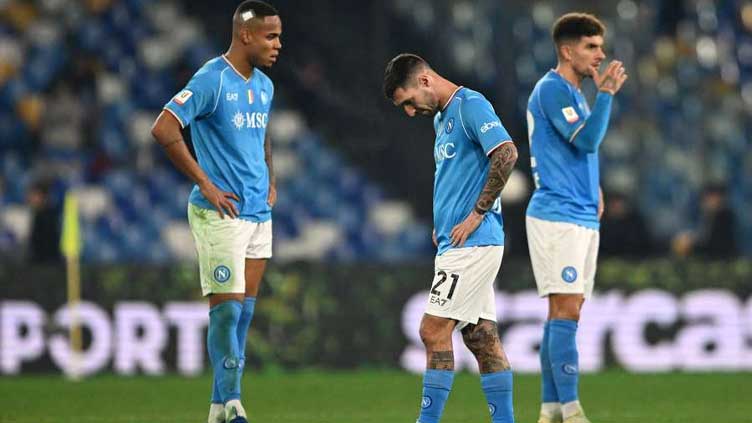 Napoli crash out of Coppa Italia with 4-0 loss to Frosinone