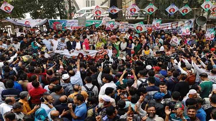 Bangladesh opposition calls for poll boycott as PM Hasina kicks off campaign