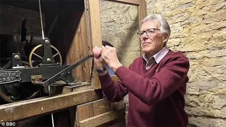 Bell tolls for church clock winder as he is replaced by technology after 25 years