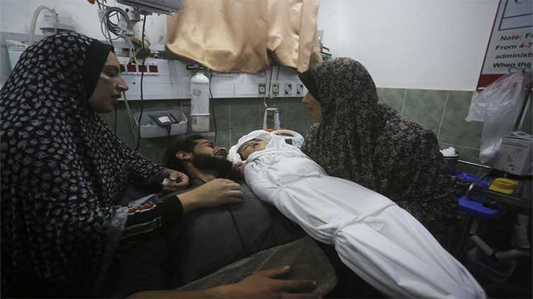 A Palestinian baby girl, born 17 days ago in Gaza war, killed with brother in Israeli strike