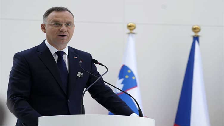 Polish president says he'll veto a spending bill, in a blow to the new government of Donald Tusk