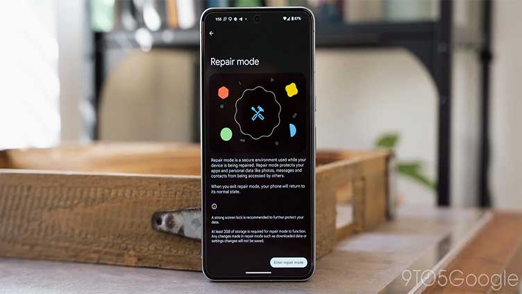 Google pixel introduces 'Repair Mode': A new standard in smartphone privacy