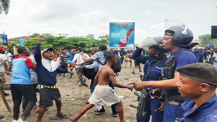 The latest results in Congo's disputed election