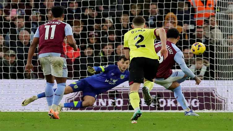 Villa back to winning ways as Luiz penalty seals victory over Burnley