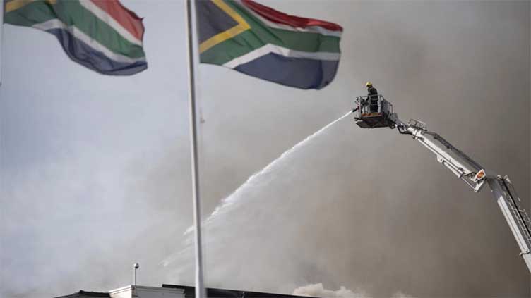 South Africa's fire-gutted parliament a reminder of country's woes