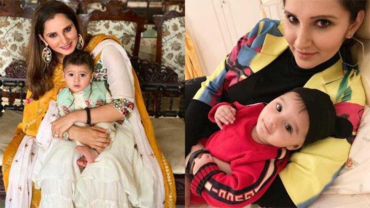 Sania Mirza enjoys leisure time with son Izhaan 